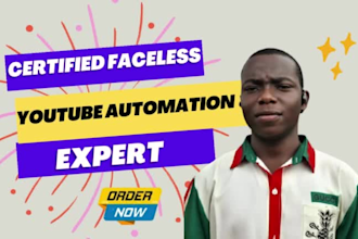 set up a faceless youtube automation channel to earn passive income