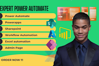 automate workflows with power automate, build power automate solutions