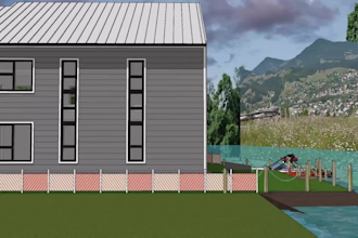 do architectural 3d modeling and rendering in sketchup