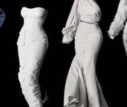 3d cgi fashion animation,3d garment design, clo 3d design