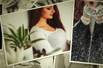 professionally create high quality birthday slideshow video