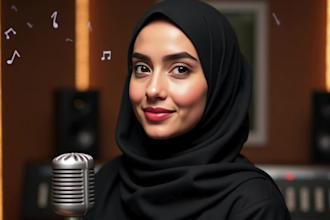 create nasheed lyrics and compose soulful acoustic islamic songs for you