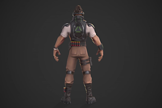 create custom fortnite 3d characters for your game or creative map