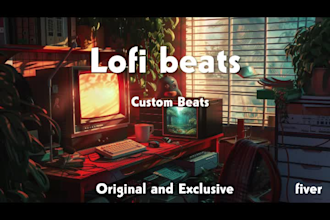 produce top notch original lofi hip hop beats or rap beat