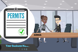 make solar panel energy or power 2d animated promo video