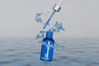 3d cosmetic product animation, 3d product design, product modeling and rendering