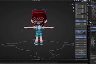 create second life, 3d model, vrchat, vtuber, vrc avatar