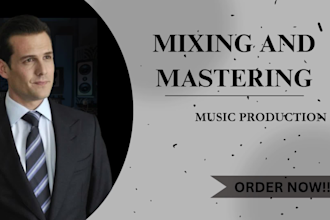 do professional mixing, mastering, edit for rock, metal, punk and all genres