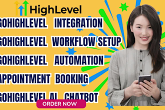 expert gohighlevel automation, ai calling agent, chatbot setup