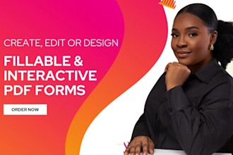 create fillable PDF form, form creation, convert ms word to editable pdf