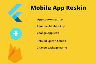 customize mobile apps, reskin codecanyon apps