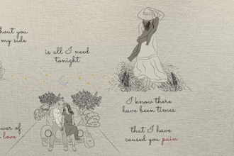 create genuine hand drawn lyric video
