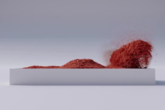 do 3d particles simulation 3d cloth simulation 3d simulation vfx dust in houdini