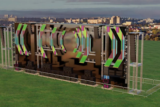 create scenes for concert in 3d