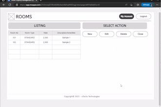 create small property management software for renters