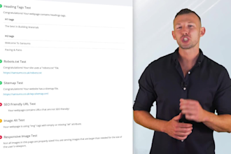 do website analysis and provide expert SEO technical report