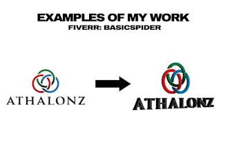 create a 3d animated gif sticker for your logo