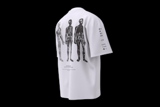 do 3d clothing mockup animation of your t shirt and hoodi