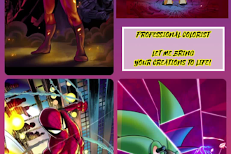 Hot Deals!  color your comics for you