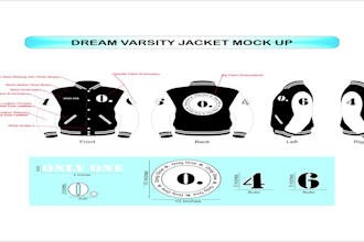 text logo varsity letters font patch mockups mono design
