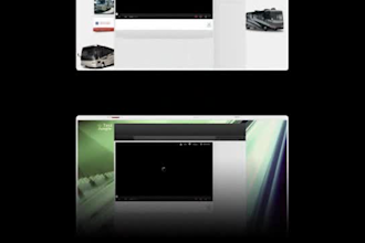design a professional Youtube OR Twitter background, cover