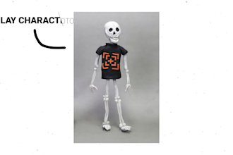 made custom clay sculpture of any character and 5 secs video
