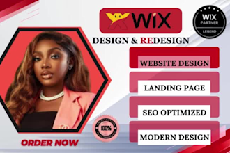 redesign wix website design wix website wix website redesign wix development