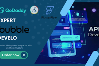 develop bubble io bubble io mvp and saas with bubble io API integration website