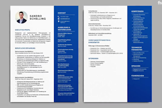 be your designer and professional CV maker