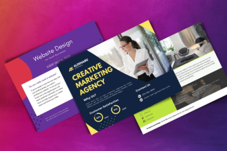 design prominent flyer, sell sheet, sales sheet, one page, product catalogue