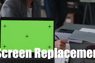 professionally remove green screen and add custom background