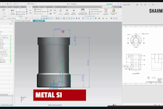 do mechanical drawing, 3d model solidworks