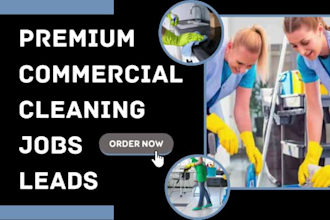 generate commercial cleaning residential office cleaning pressure washing leads