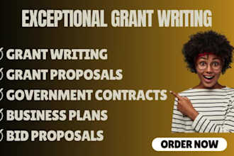 do grant writing, grant proposal, apply for grants and application business