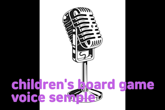 record korean voice anything you want narration animation kids even older