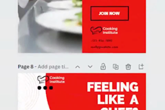 give cooking classes instagram post canva templates