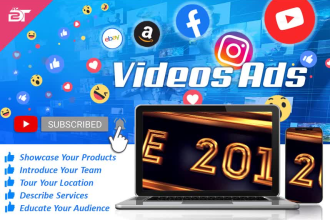 edit or create video ads for facebook, youtube, instagram or other social media