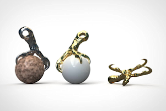 create 3d characters, idol and clay toy models for 3dprint