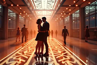 create realistic animated ai music video