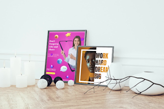 design custom  attractive poster