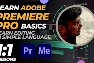 teach basic editing in premiere pro