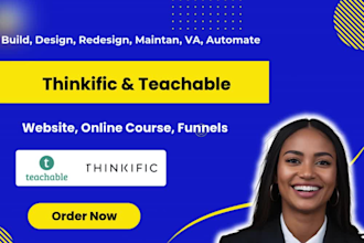 thinkific and teachable migration, teachable optimization, thinkific maintenance