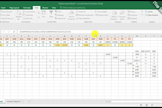 solve linear programming problems using excel solver, tora, and lingo