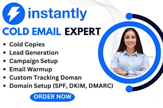 setup instantly ai instantly for cold email outreach and email warmup