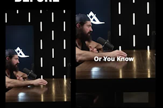 edit your reels, podcast clips, and social media videos