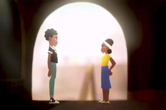 make a 2d cartoon animation video
