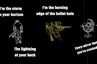 create hand drawn lyric video for you