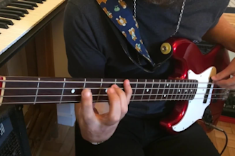 record groovy and professional electric bass lines for any genre