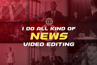 do international news video editing for youtube