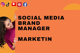 be your social media brand manager and marketing consultant